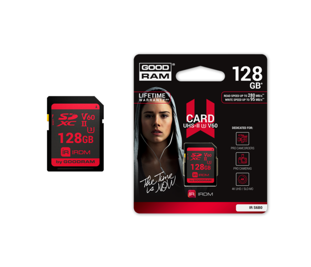 GOODRAM 128GB SDXC UHS-II U3 zapis 95MB/s odczyt 280MB/s - 377403 - zdjęcie 2